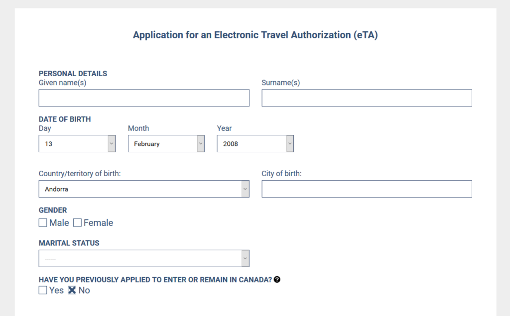 Canadian Visa Application Requirements Apply For Canadian Visa